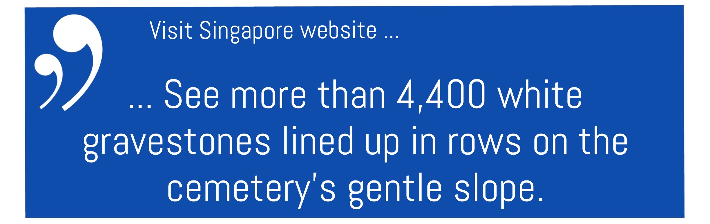 Kranji SIngapore facts