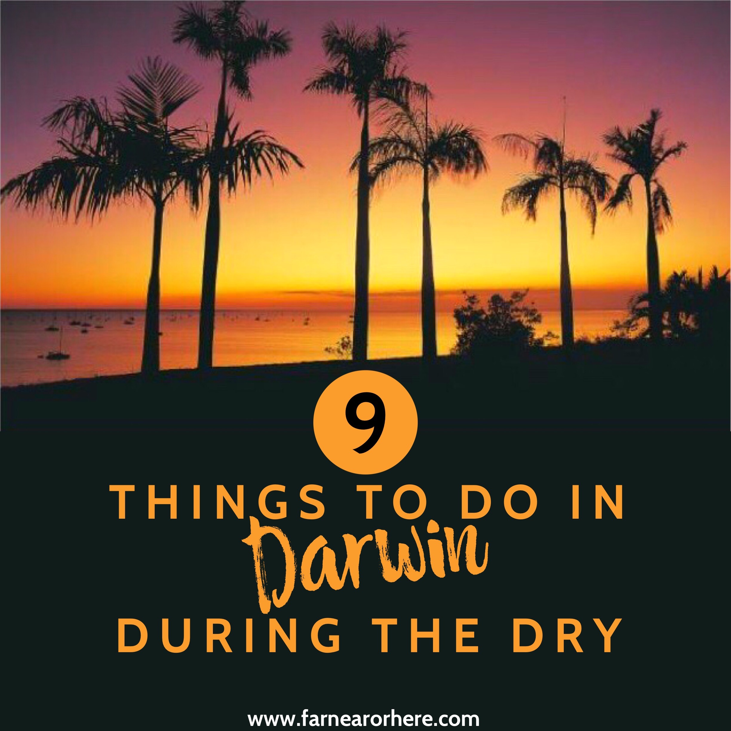 Darwin travel in the dry ...
