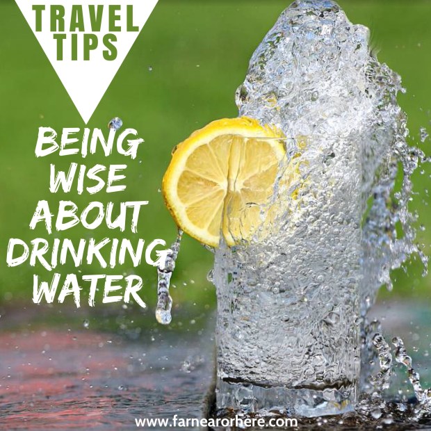 Travel tips for being water wise ...