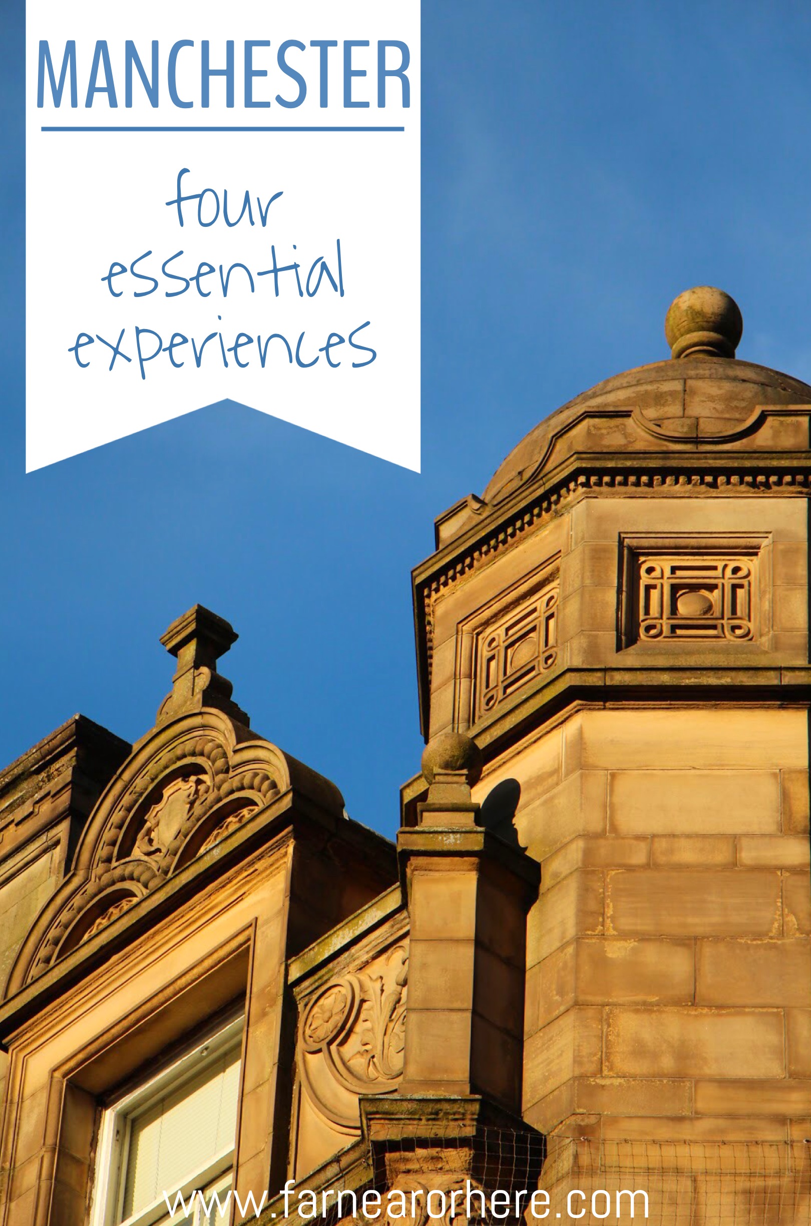 Visiting Manchester? Here are four essential experience for any visit to this English city.....