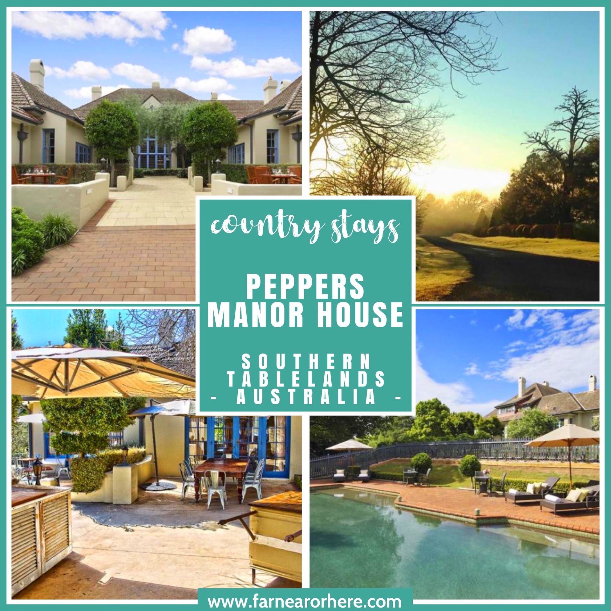 Country stays - Peppers Manor House ...