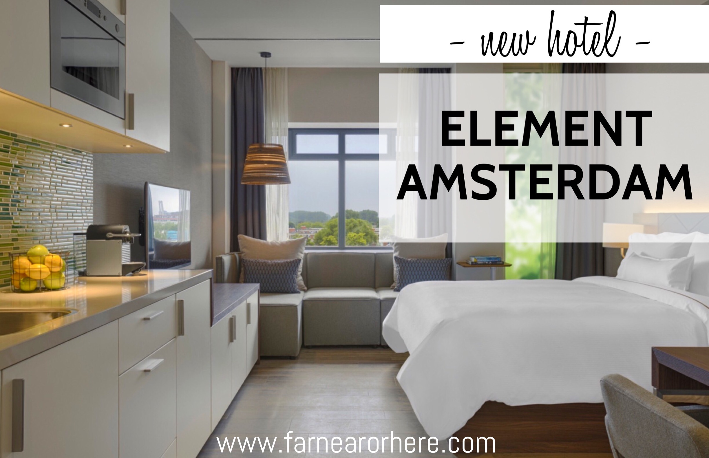 Element Amsterdam, Amsterdam. Holland, the Netherlands, hotel