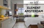 Element Amsterdam, Amsterdam. Holland, the Netherlands, hotel