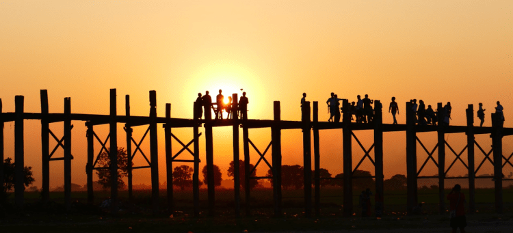 U Bein Bridge Burma