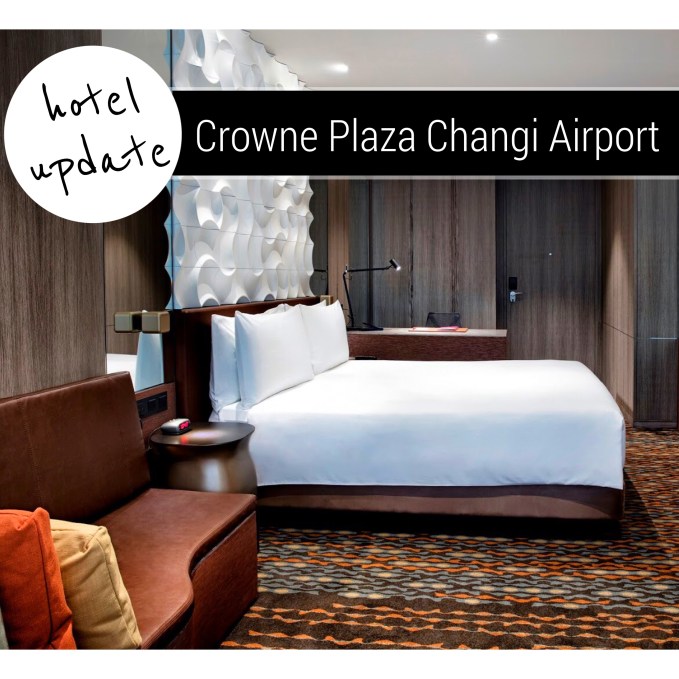 Singapore's luxury airport hotel the Crowne Plaza Changi Airport gets a designer addition...