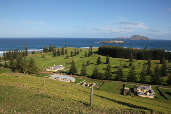 Norfolk Island, South Pacific.