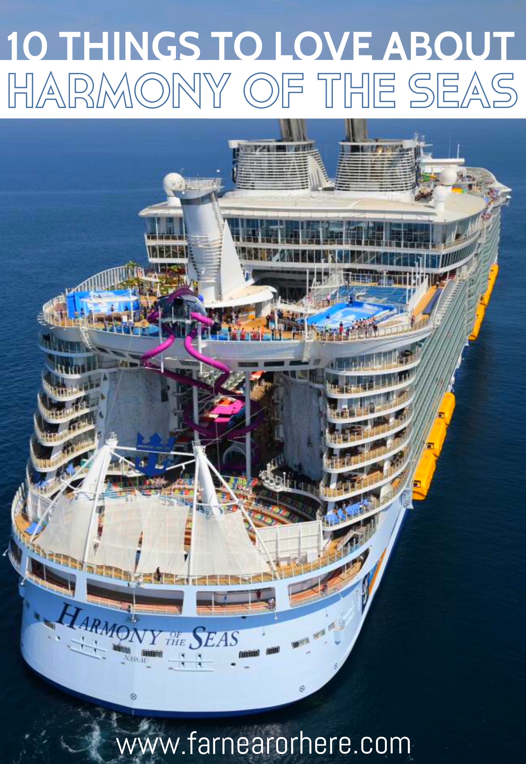 Harmony of the Seas, the world's biggest cruise ship