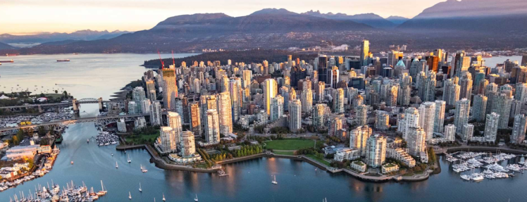 Vancouver aerial