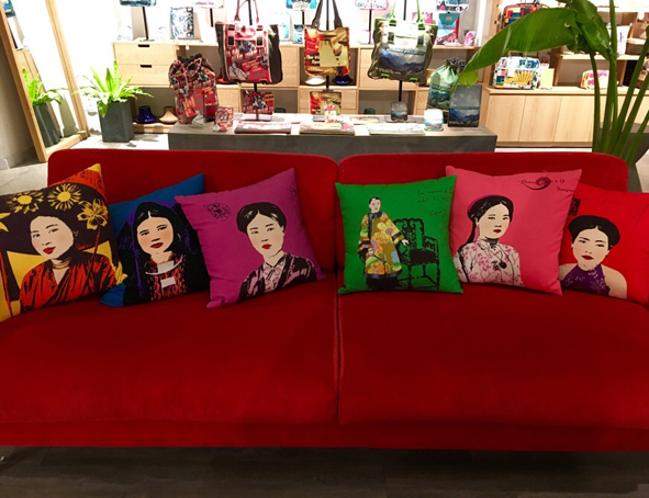 Ginkgo's flagship store at 92 Le Loi Street in Saigon.