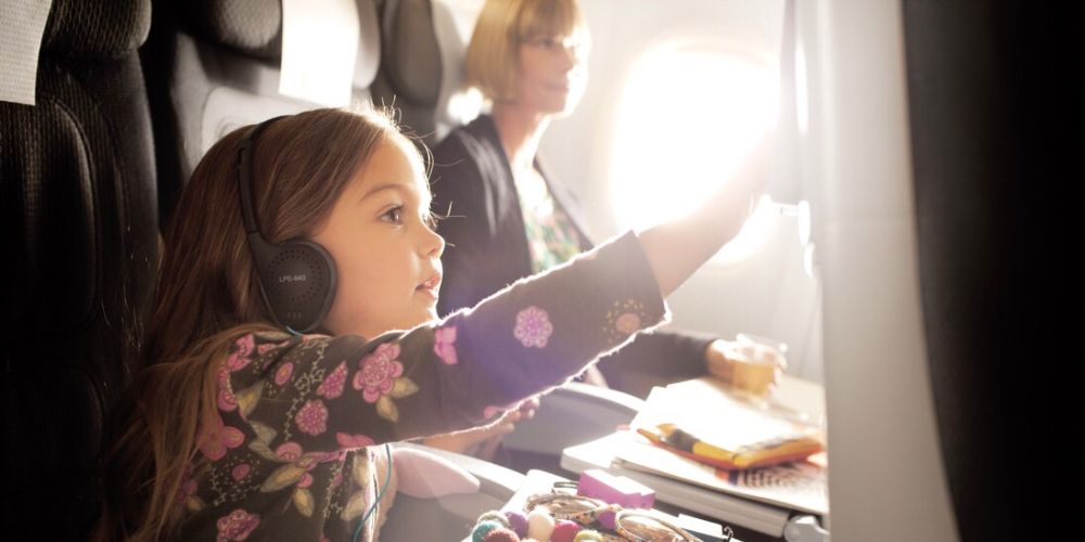 Air New Zealand flying travel holiday