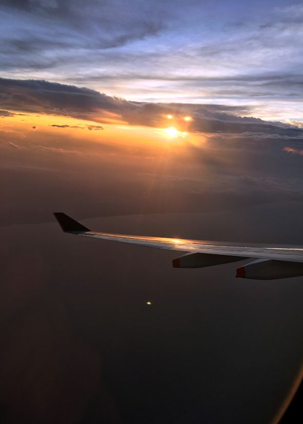 Flying from Saigon to Singapore with Singapore Airlines...