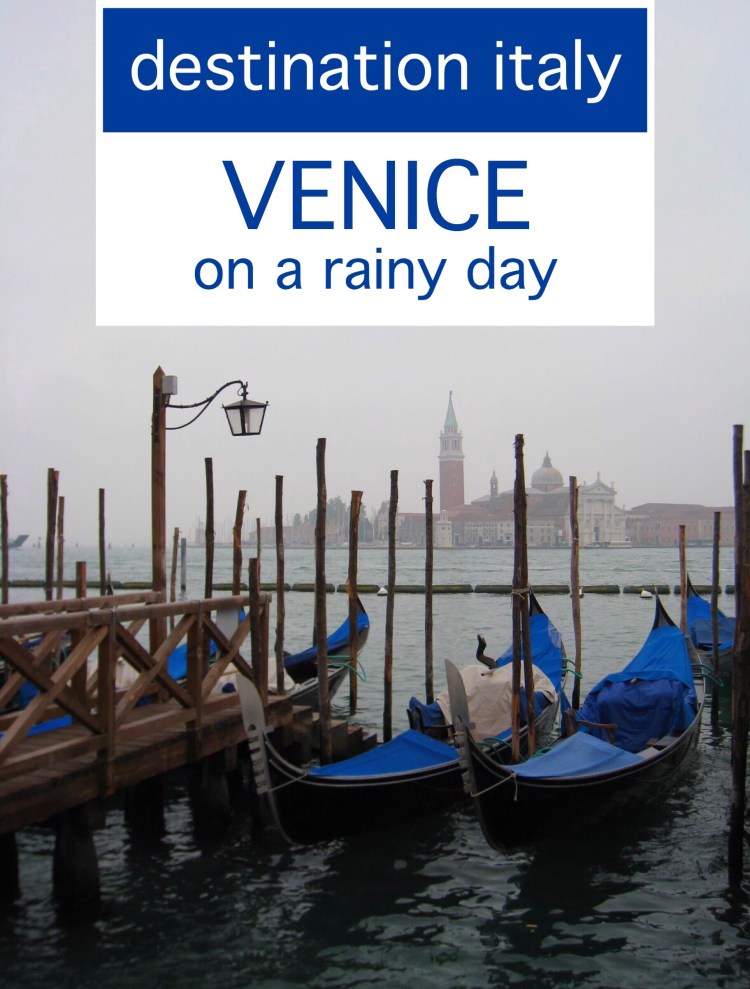 Exploring Italy's Venice on a rainy day...