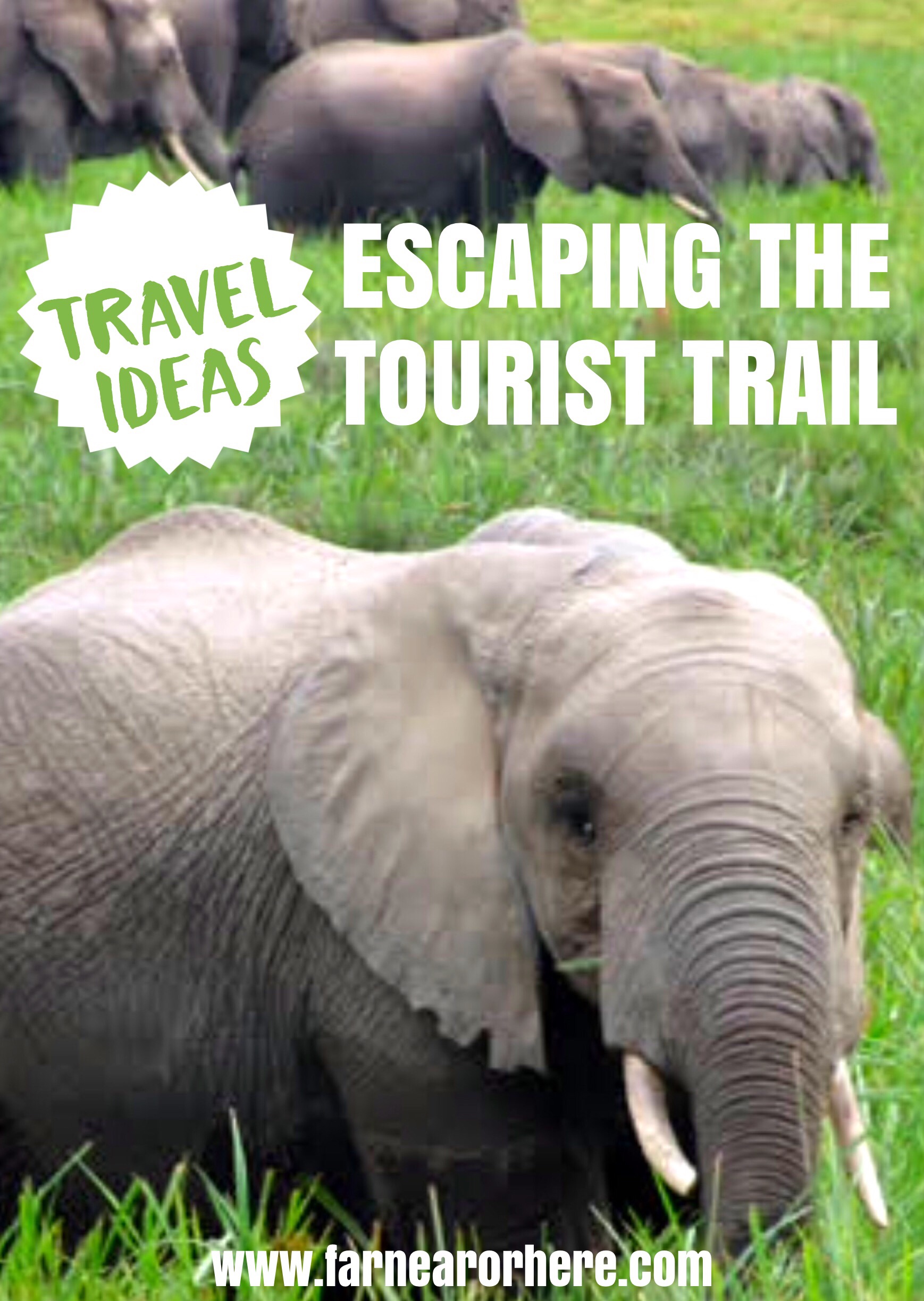 Escaping the tourist trail ...