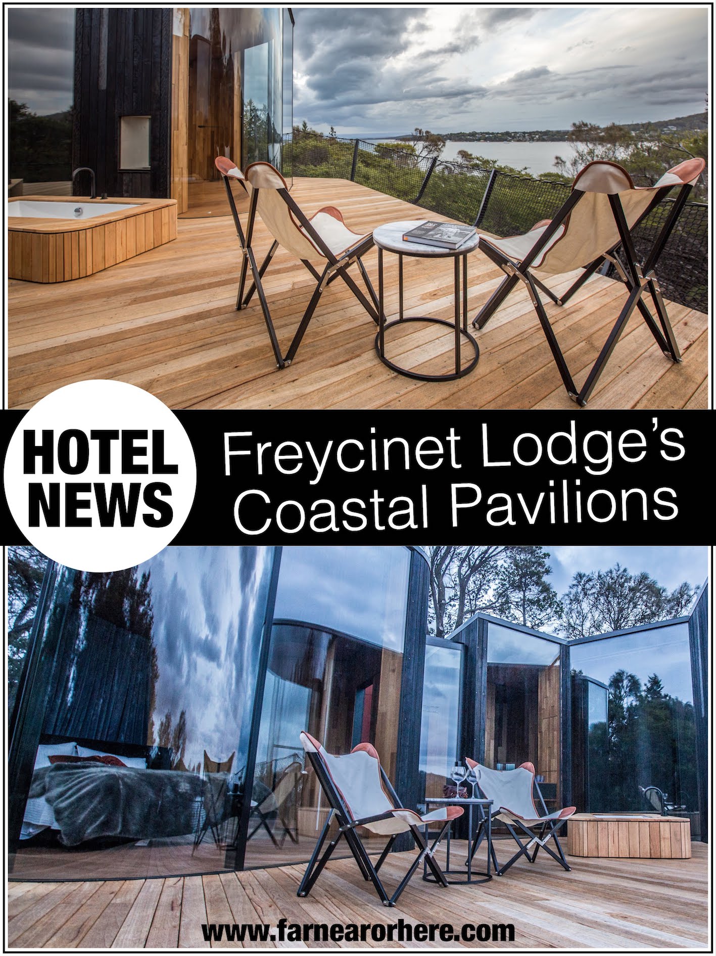 New Coastal Pavilions at Tasmania's Freycinet Lodge ...