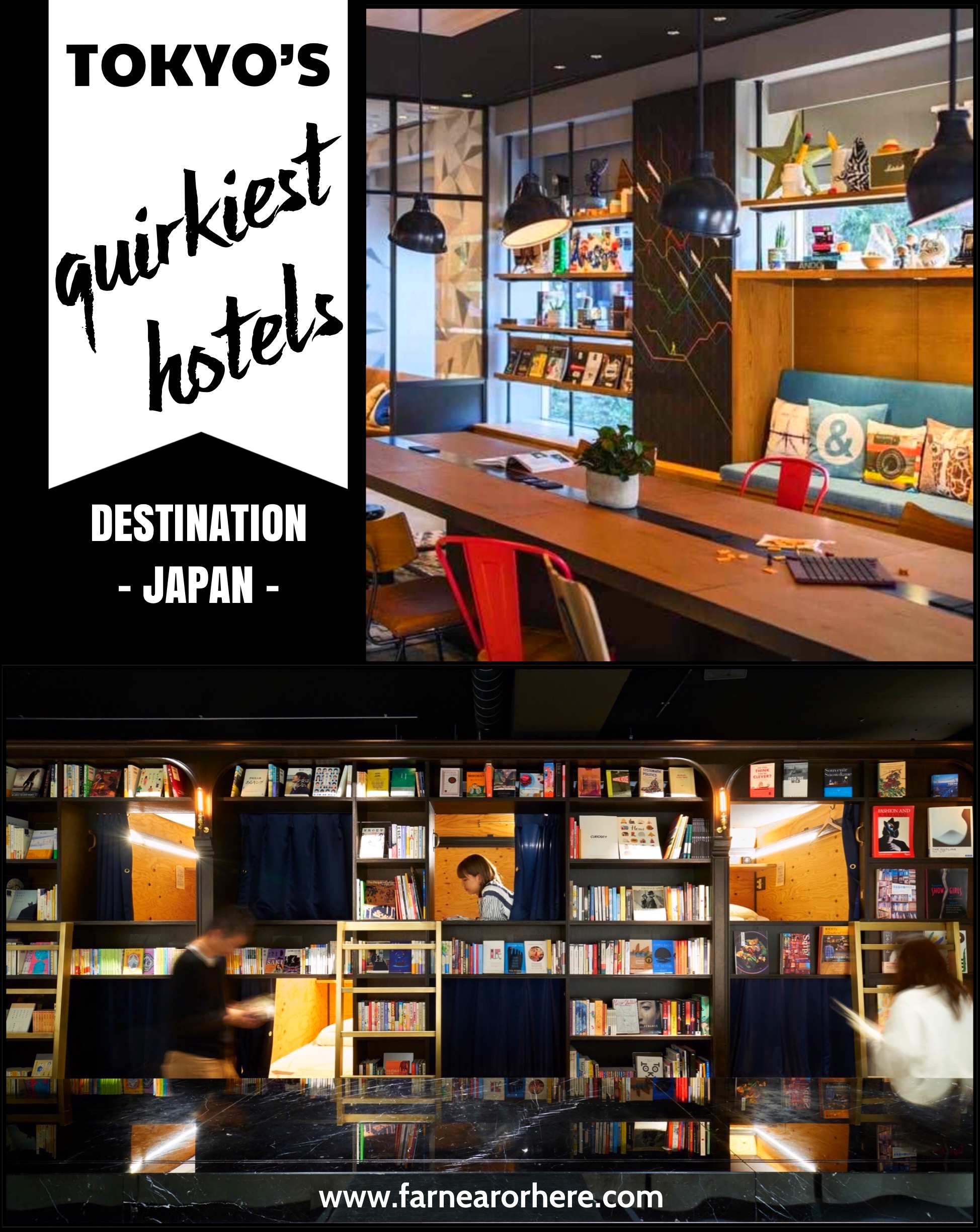 Visiting Tokyo? Stay in a quirky hotel ...