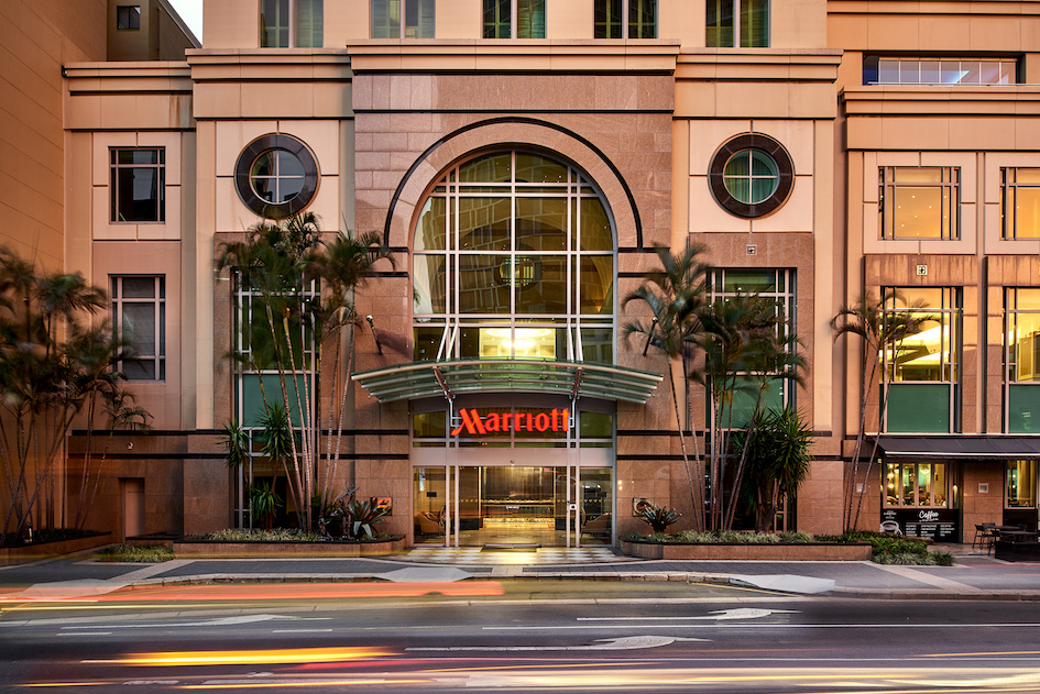 Brisbane Marriott Hotel - Queen Street entrance