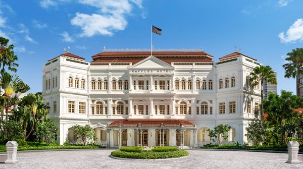Raffles Singapore Hotel Facade_Day