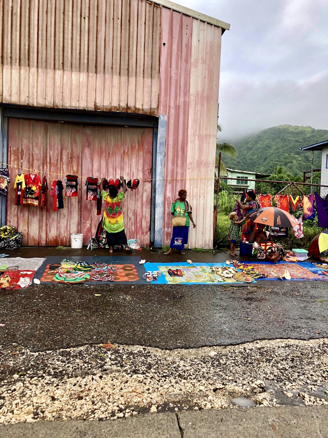 Sea Princess visits Rabaul...